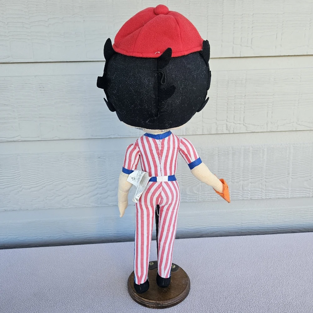 Kellytoy Betty Boop USA Baseball Soft Fabric Doll 18